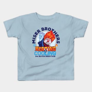 Miser Brothers Heating & Cooling Kids T-Shirt